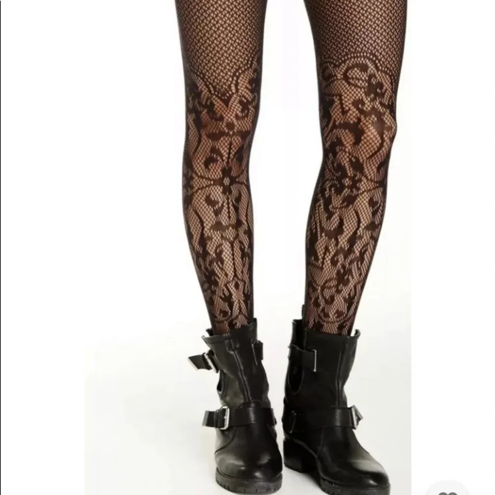 NWT 2 Free People Back at it Tights Black $38 each